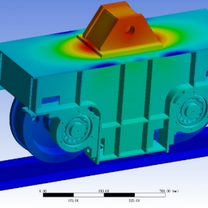 ؙC_܇(ch)Ԫ finite element analysis of crane trolley