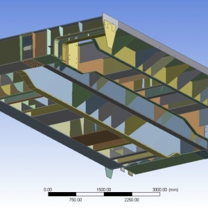 TؙCС܇(ch)Ԫ   finite element analysis of casting crane trolley fr ...