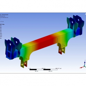 TؙCT(mn)Ԫ  finite element analysis of casting crane gantry gird ...